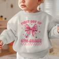 First Day Of 6th Grade Coquette Back To School Girls Kids Graphic Toddler Sweatshirt First Day Of 6th Grade Coquette Back To School Girls Kids Graphic Toddler Sweatshirt