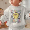 Fourth Grade Dream Team Smile Face Back To School 4th Grade Graphic Toddler Sweatshirt Fourth Grade Dream Team Smile Face Back To School 4th Grade Graphic Toddler Sweatshirt