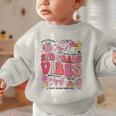 Girls 2nd Grade Vibes Coquette Pink Bow Back To School Graphic Toddler Sweatshirt Girls 2nd Grade Vibes Coquette Pink Bow Back To School Graphic Toddler Sweatshirt