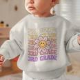 Groovy 3rd Grade Back To School Retro Groovy Third Grade Graphic Toddler Sweatshirt Groovy 3rd Grade Back To School Retro Groovy Third Grade Graphic Toddler Sweatshirt