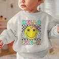 Hello Pre-K Coquette Bow Back To School Preschool Girl Graphic Toddler Sweatshirt Hello Pre-K Coquette Bow Back To School Preschool Girl Graphic Toddler Sweatshirt