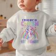 I'm Ready To Crush 1st Grade Unicorn Girls Back To School Graphic Toddler Sweatshirt