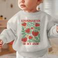 Kindergarten Is My Jam Boho Floral Strawberry Back To School Graphic Toddler Sweatshirt Kindergarten Is My Jam Boho Floral Strawberry Back To School Graphic Toddler Sweatshirt