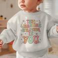 This Librarian Believes In You Groovy Back To School Graphic Toddler Sweatshirt