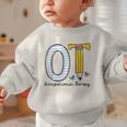 Pediatric Occupational Therapy Paper Pencil Back To School Graphic Toddler Sweatshirt