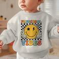 Preschool Vibes Retro Groovy Back To School Pre-K Graphic Toddler Sweatshirt Preschool Vibes Retro Groovy Back To School Pre-K Graphic Toddler Sweatshirt