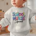 School Nurse Squad Tie Dye Back To School Appreciation Graphic Toddler Sweatshirt School Nurse Squad Tie Dye Back To School Appreciation Graphic Toddler Sweatshirt