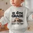 Sloth Is 4th Grade Ready For This Back To School Graphic Toddler Sweatshirt Sloth Is 4th Grade Ready For This Back To School Graphic Toddler Sweatshirt