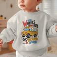 The Wheels On The Bus Toddler Kids Back To School Graphic Toddler Sweatshirt The Wheels On The Bus Toddler Kids Back To School Graphic Toddler Sweatshirt