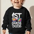1st Grade Dude Shirt Back To School First Grade Boy Girl Graphic Toddler Sweatshirt 1st Grade Dude Shirt Back To School First Grade Boy Girl Graphic Toddler Sweatshirt