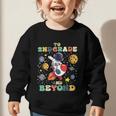To 2nd Grade And Beyond Second Astronaut Back To School Graphic Toddler Sweatshirt