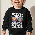 3rd Grade Dude Shirt Back To School Third Grade Boy Girl Graphic Toddler Sweatshirt
