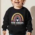 4th Grade Squad Rainbow Back To School Graphic Toddler Sweatshirt 4th Grade Squad Rainbow Back To School Graphic Toddler Sweatshirt