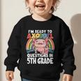 5th Grade Kids Axolotl Questions Back To School Graphic Toddler Sweatshirt