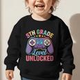 5th Grade Level Unlocked Shirt – Gamer Back To School Graphic Toddler Sweatshirt