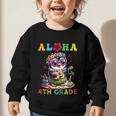 Aloha Fourth Grade Penguin Hawaii Back To School Kids Girl Graphic Toddler Sweatshirt Aloha Fourth Grade Penguin Hawaii Back To School Kids Girl Graphic Toddler Sweatshirt