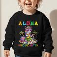 Aloha Kindergarten Unicorn Hawaii Back To School Kids Girl Graphic Toddler Sweatshirt Aloha Kindergarten Unicorn Hawaii Back To School Kids Girl Graphic Toddler Sweatshirt