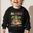 Aloha Seventh Grade Pineapple Hawaii Back To School Girls Graphic Toddler Sweatshirt Aloha Seventh Grade Pineapple Hawaii Back To School Girls Graphic Toddler Sweatshirt