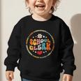 Attendance School Clerk Appreciation Week Back To School Graphic Toddler Sweatshirt