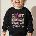 Back To School My 1st Day Of Kindergarten 2026 Bow Graphic Toddler Sweatshirt Back To School My 1st Day Of Kindergarten 2026 Bow Graphic Toddler Sweatshirt