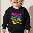 Back To School Bruh Game Over Gaming Boys Graphic Toddler Sweatshirt