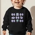 Back To School Coquette Bow Gingham First Day Of School Bows Graphic Toddler Sweatshirt Back To School Coquette Bow Gingham First Day Of School Bows Graphic Toddler Sweatshirt
