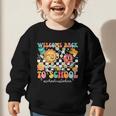 Back To School Custodian First Day Of School Custodian Graphic Toddler Sweatshirt