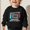 Back To School Game Over 2nd Grade Gamer Kids Boys Graphic Toddler Sweatshirt Back To School Game Over 2nd Grade Gamer Kids Boys Graphic Toddler Sweatshirt