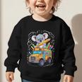 Back To School Koala School Bus 100 Days Of School Graphic Toddler Sweatshirt Back To School Koala School Bus 100 Days Of School Graphic Toddler Sweatshirt