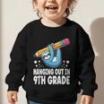 Back To School Ninth Grade Sloth Hanging Out In 9th Grade Graphic Toddler Sweatshirt Back To School Ninth Grade Sloth Hanging Out In 9th Grade Graphic Toddler Sweatshirt