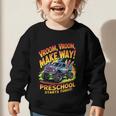 Back To School Preschool Pre-K Monster Truck First Day Boys Graphic Toddler Sweatshirt