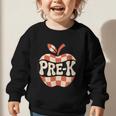 Back To School Retro Apple PRE-K Classroom Graphic Toddler Sweatshirt Back To School Retro Apple PRE-K Classroom Graphic Toddler Sweatshirt