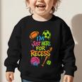 Back To School Sports Basketball Football Recess Graphic Toddler Sweatshirt Back To School Sports Basketball Football Recess Graphic Toddler Sweatshirt