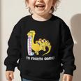 Back To School Welcome To Fourth Grade Graphic Toddler Sweatshirt