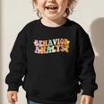 Behavior Analyst Fun Back To School Appreciation Graphic Toddler Sweatshirt Behavior Analyst Fun Back To School Appreciation Graphic Toddler Sweatshirt