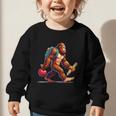 Bigfoot Lovers Pencil Back To School Kids Boys Girls Graphic Toddler Sweatshirt