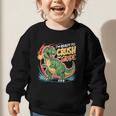 Boy Kid Ready To Crush 2nd Grade Dinosaur Back To School Graphic Toddler Sweatshirt Boy Kid Ready To Crush 2nd Grade Dinosaur Back To School Graphic Toddler Sweatshirt