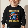 Bruh I'm In 5th Grade Dabbing Boys Kids Gamer Back To School Graphic Toddler Sweatshirt Bruh I'm In 5th Grade Dabbing Boys Kids Gamer Back To School Graphic Toddler Sweatshirt