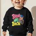 Bruh Wir UnterstüTzen Den Ersten Schulday Back To School Capybara Graphic Toddler Sweatshirt