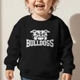 Bulldogs Mascot Back To School Team Spirit Graphic Toddler Sweatshirt Bulldogs Mascot Back To School Team Spirit Graphic Toddler Sweatshirt