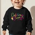 Cafeteria Crew Back To School Lunch Lady Worker Squad Graphic Toddler Sweatshirt