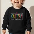 Cafeteria Crew Lunch Ladies Rock Women Back To School Graphic Toddler Sweatshirt
