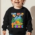 Camp Out In 1st Grade Back To School For Camping Lover Graphic Toddler Sweatshirt Camp Out In 1st Grade Back To School For Camping Lover Graphic Toddler Sweatshirt