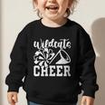 Cheer Wildcats Back To School Spirit Graphic Toddler Sweatshirt