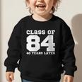 Class Of 1984 40 Years Later Reunions SQUAD Back To School Graphic Toddler Sweatshirt