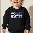 Class Of 2025 Senior 2025 Back To School Graduation Party Graphic Toddler Sweatshirt
