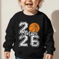 Class Of 2026 Basketball Senior 2026 Back To School Graphic Toddler Sweatshirt Class Of 2026 Basketball Senior 2026 Back To School Graphic Toddler Sweatshirt