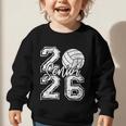 Class Of 2026 Volleyball Senior 2026 Back To School Graphic Toddler Sweatshirt Class Of 2026 Volleyball Senior 2026 Back To School Graphic Toddler Sweatshirt