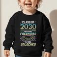 Class 2030 Gaming Freshman Level Unlocked Back To School Graphic Toddler Sweatshirt Class 2030 Gaming Freshman Level Unlocked Back To School Graphic Toddler Sweatshirt