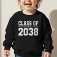 Class Of 2038 Grow With Me Back To School Kindergarten 2038 Graphic Toddler Sweatshirt